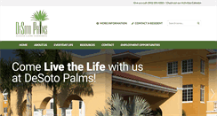 Desktop Screenshot of desotopalms.com